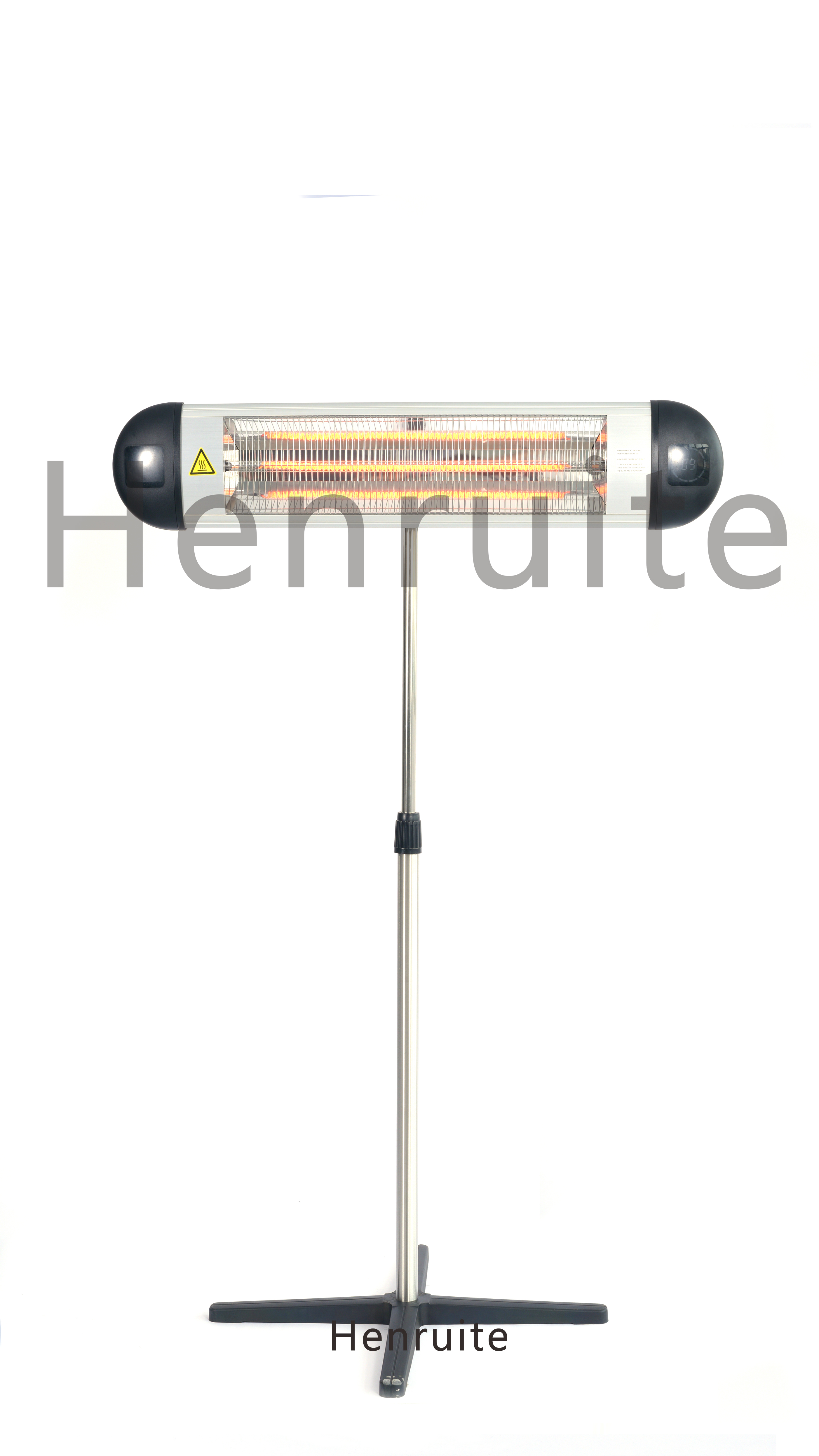 High ceiling factory radiator
