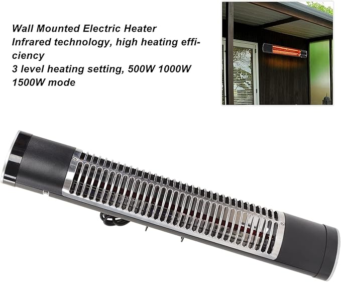 IPX5 waterproof rating heater