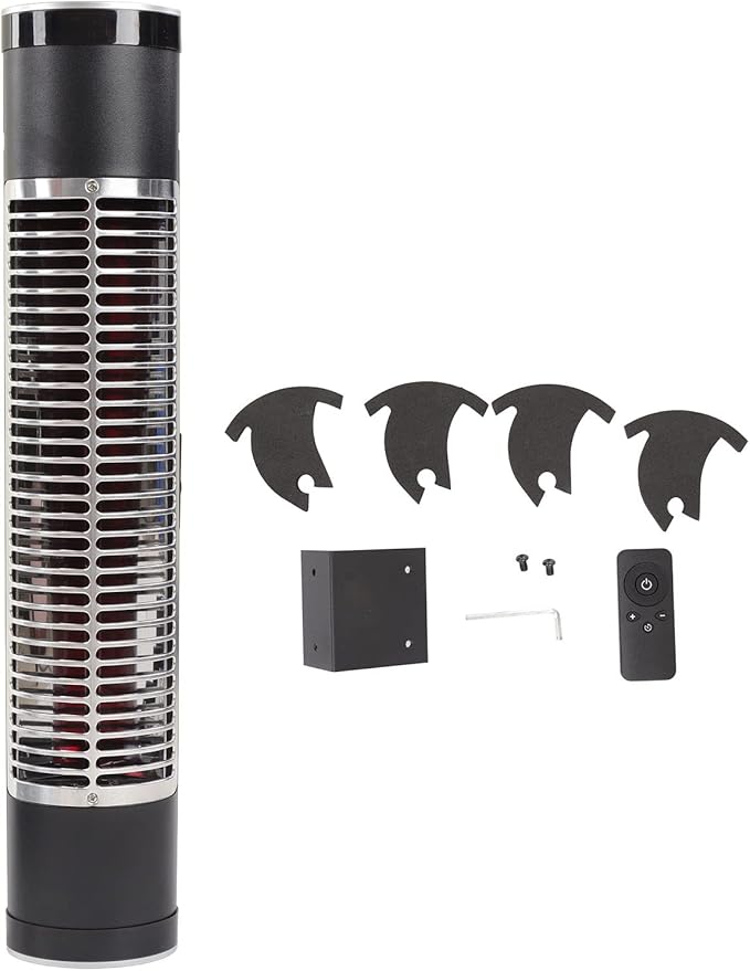 Pyramid patio heater
